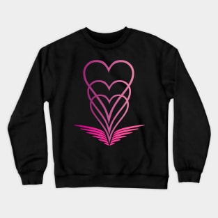 Winged heart Crewneck Sweatshirt